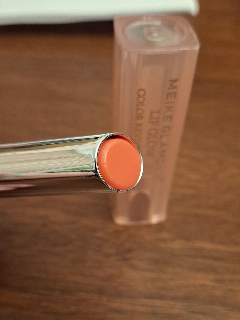 Meike Glamour Lip Glow Oil Color Reviver New - Medium Pink Shimmer